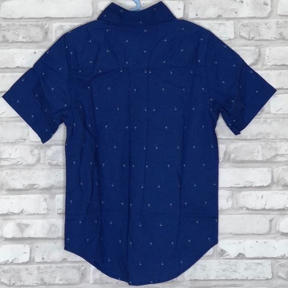 Children’s Place boys palm tree button down 5/6 - Picture 3 of 6